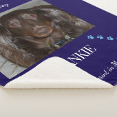 Everyday Pawprint Keepsake シェルパブランケット (3/4)