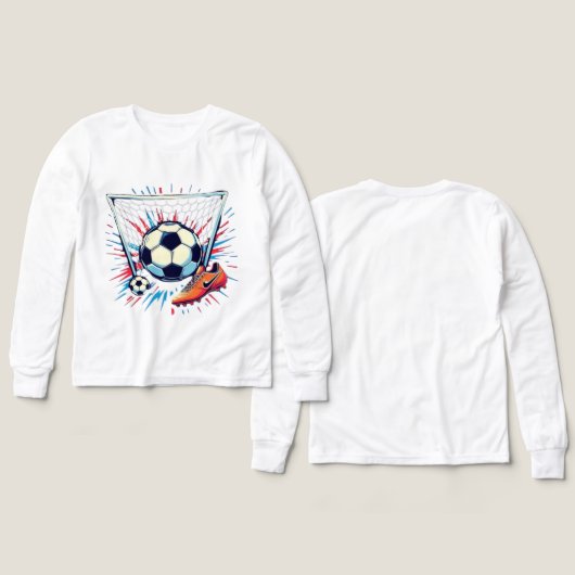 Everyday Soccer Vibes Sweatshirt (デザイン 正面＆背面)