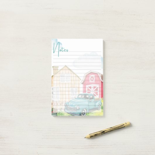 Everyday Whimsy – Illustrated Notes ポストイット (デスク上)