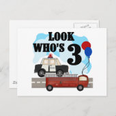 Everyly Heroes 3rd誕生日Tシャツとギフト ポストカード (正面/裏面)