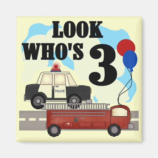 Everyly Heroes 3rd誕生日Tシャツとギフト マグネット (正面)