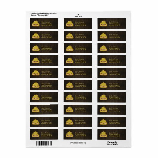 Everyoneウンチ ラベル (フルシート)