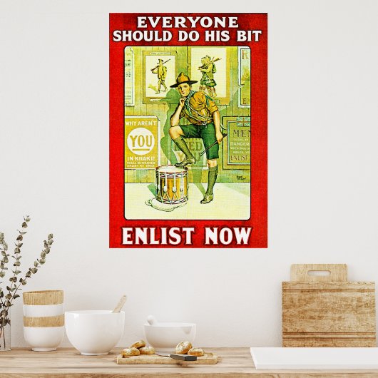 Everyone -プリント ポスター (キッチン)