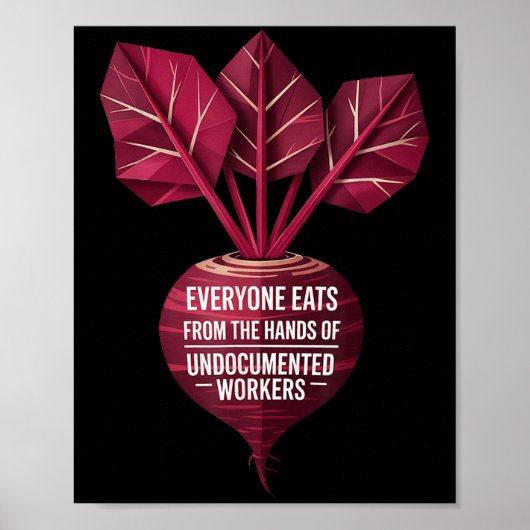 Everyone Eats From The Hands Of Undoented Workers  ポスター (正面)