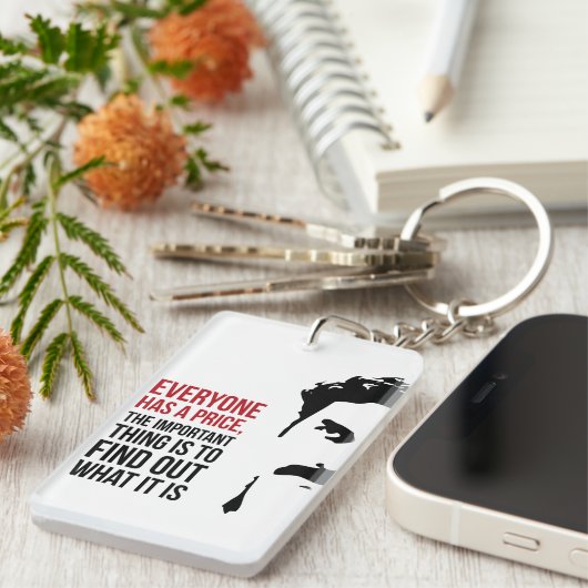 Everyone has a price キーホルダー (正面右)