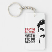 Everyone has a price キーホルダー (正面)