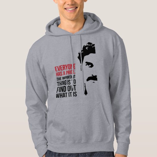 Everyone has a price パーカ (正面)