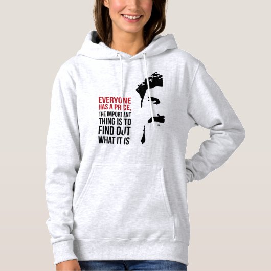 Everyone has a price パーカ (正面)