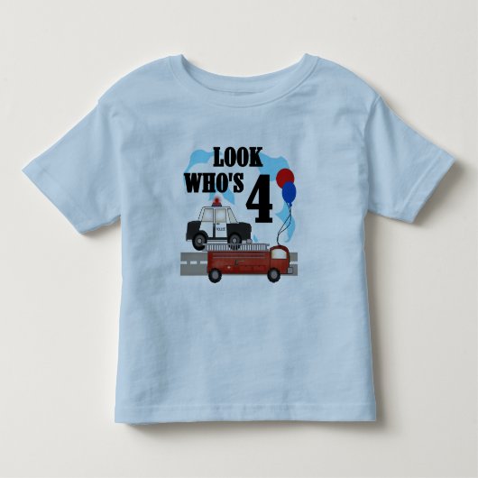 Everyone Heroes 4th誕生日 トドラーTシャツ (正面)
