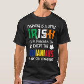 Everyone Is A Little Irish On St Patricks Day Roma Tシャツ (正面)