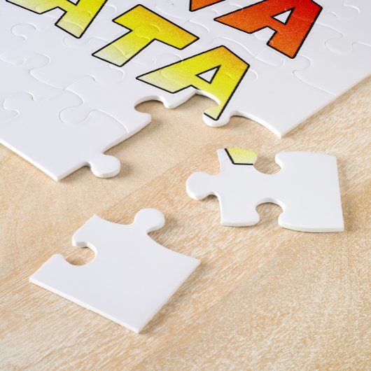 Everyone Kenya Hakuna Matata ジグソーパズル (側面)