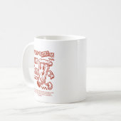 Everyone Loved Pizza time :-)  コーヒーマグカップ (正面左)