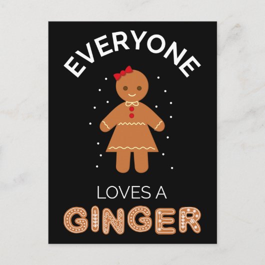 Everyone Loves A Ginger III ポストカード (正面)