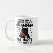 Everyone Needs A Smart Sarcastic Grandma In Their  コーヒーマグカップ (左)