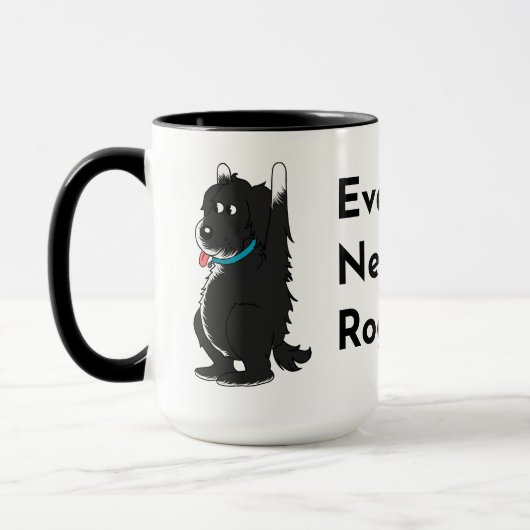 Everyone Needs Roger Support Mug マグカップ (左)