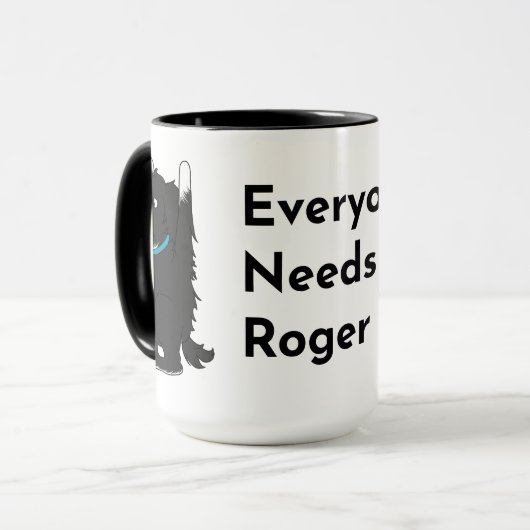 Everyone Needs Roger Support Mug マグカップ (正面左)