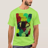 Everyone Raglan Baseball T-Shirtで美しいを参照 Tシャツ (正面)