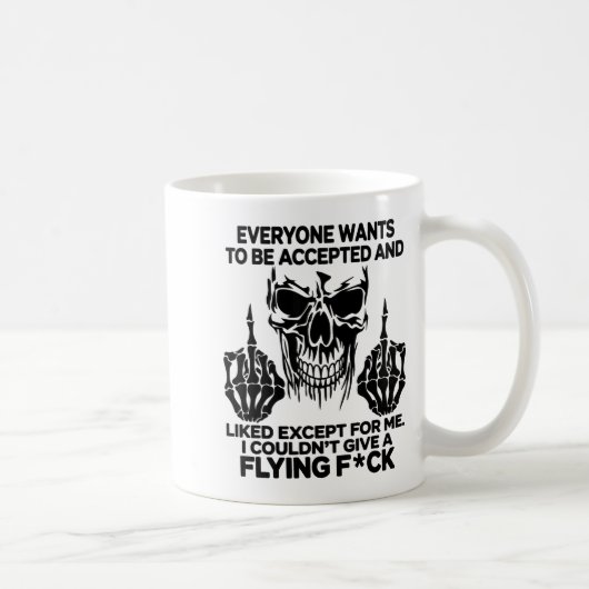 Everyone Wants To Be Accepted And Likes Except For コーヒーマグカップ (右)