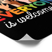 Everyone Welcome Here Idaho先生サポート ポスター (角)