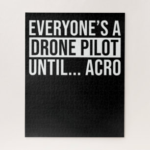 EveryonesドローンパイロットまでおもしろいAcro Quadcoptter ジグソーパズル