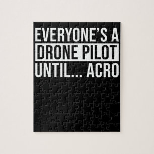 EveryonesドローンパイロットまでおもしろいAcro Quadcoptter ジグソーパズル