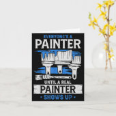 Everyone's A Painter Until A Real Painter Shows Up カード (黄色い花)