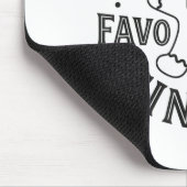 Everyone's Favorite Ginger T Funny Gingerbread Man マウスパッド (コーナー)