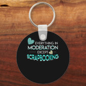 Everythingモデレーションスクラップブック作り恋人 キーホルダー (正面)