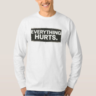 Everything痛み – ミニマリストと表現デザイン tシャツ