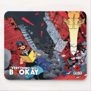 Everything Be Ok v2タイトルロゴマウスパッド マウスパッド