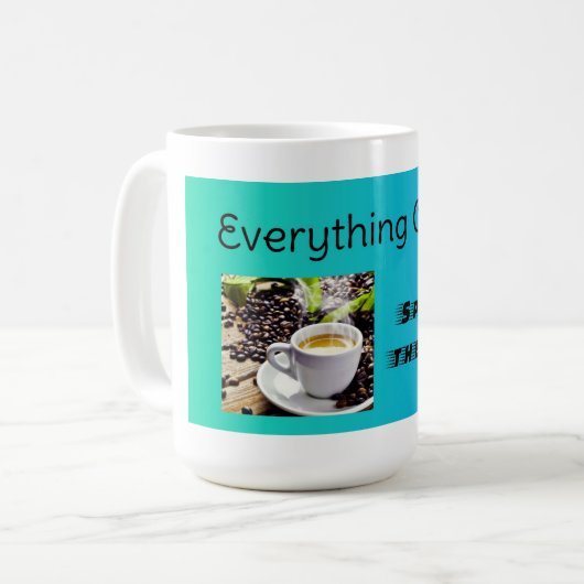 Everything Coffee – マグカップ (正面左)