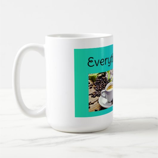 Everything Coffee – マグカップ (左)