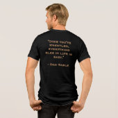 "Everything Else Is Easy" トライブレンドＴシャツ (裏面全面)