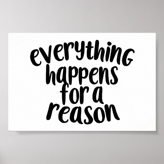 Everything for a Reason Poster ポスター (正面)