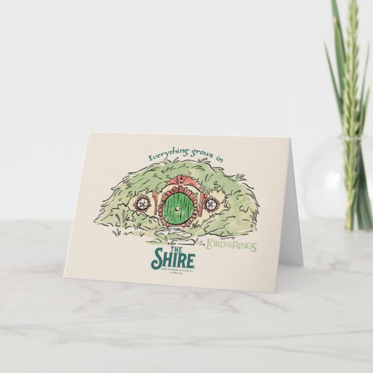 Everything Grows in THE SHIRE™ カード (正面)