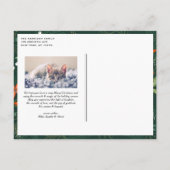 Everything Hallメリー Lettered Christmas写真 インビテーションポストカード (裏面)