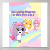 Everything Happens for Our Own Good Wall art ポスター (正面)