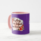 Everything I Am – Mother Love Quote Design マグカップ (正面左)