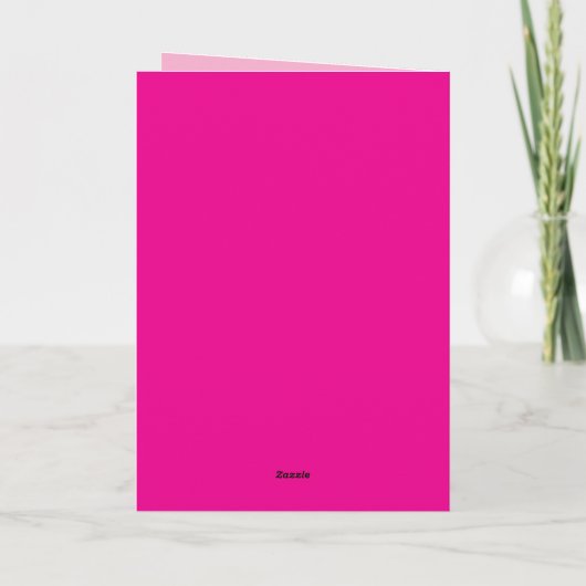 Everything I Am – Soft Floral Typography Art カード (裏面)