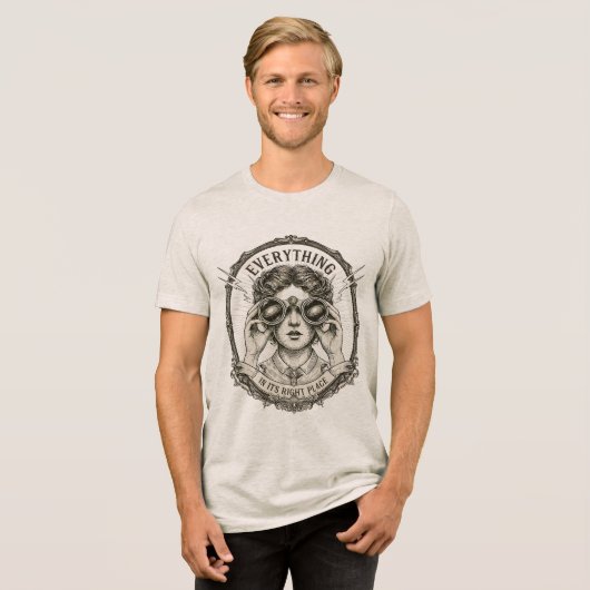 Everything in Its Right Place Tシャツ (正面全面)