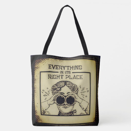 Everything in Its Right Place Tote トートバッグ (裏面)