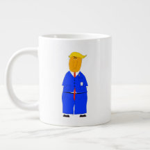 Everything in life is luck Donald Trump Coffee Mug