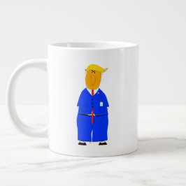 Everything in life is luck Donald Trump Coffee Mug ジャンボコーヒーマグカップ