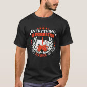 Everything In Moderation Except Blackjack and Beer Tシャツ (正面)