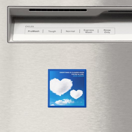 EVERYTHING IS CLEARER WHEN YOU'RE IN LOVE マグネット (インサイチュ (食洗機))