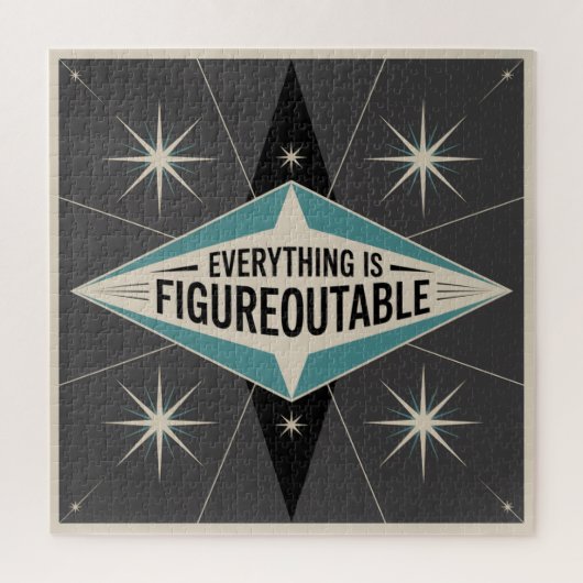 Everything Is Figureoutable ジグソーパズル (縦)