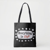 Everything Is Fine トートバッグ (正面)