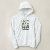 Everything Is Fine Educator Christmas Xmas Gnomies パーカ (デザイン正面)