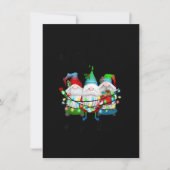 Everything Is Fine Lunch Lady Merry Christmas Xmas 招待状 (正面)