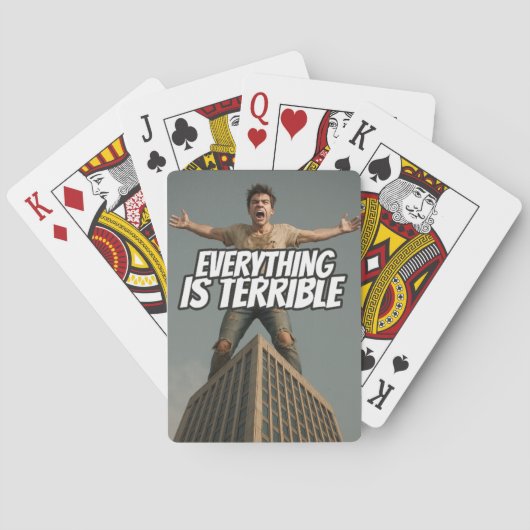 Everything is Terrible Playing Cards - Phil Elmore トランプ (裏面)